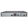 NVR 4ch IP PoE hasta 8Mpx, 80Mbps, UltraH.265, 1 HDD