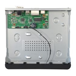 NVR 4ch IP PoE hasta 8Mpx, 80Mbps, UltraH.265, 1 HDD
