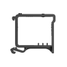 Soporte para carriles DIN. Compatible con AJ-RELAY y Compatible con AJ-WALLSWITCH. Color negro