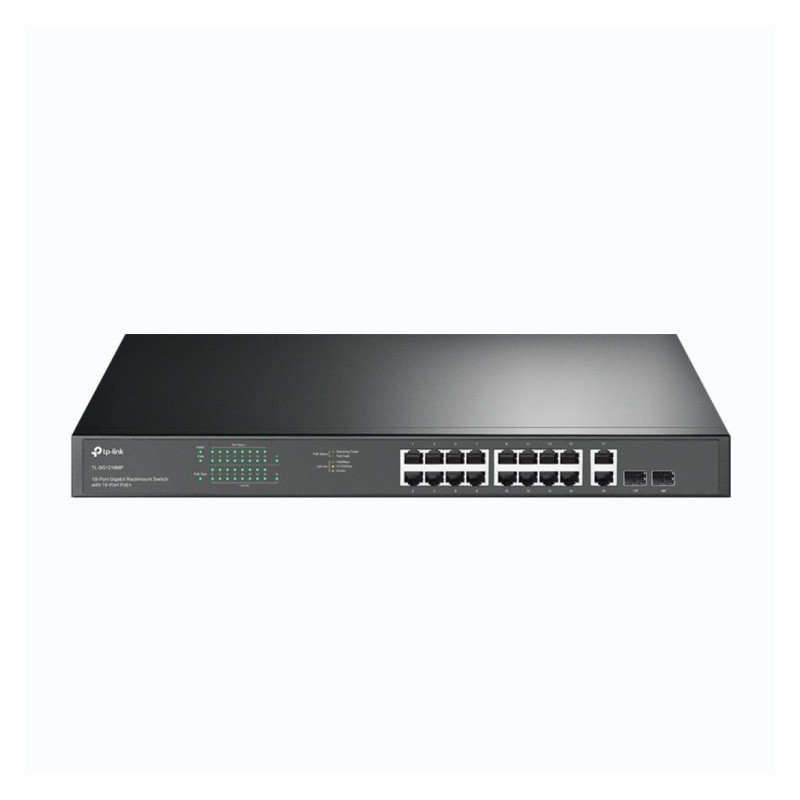 Switch de x18 Gb (x16 POE+), x1 Combo RJ45/SFP, 192W