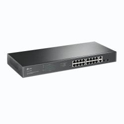 Switch de x18 Gb (x16 POE+), x1 Combo RJ45/SFP, 192W