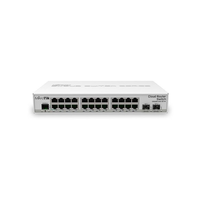 Cloud Router Switch 800Mhz, 512Mb, x24 Gb, x2 SFP+, RouterOS / SwitchOS, Level 5