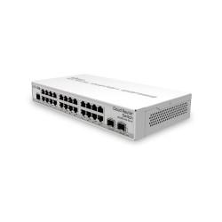Cloud Router Switch 800Mhz, 512Mb, x24 Gb, x2 SFP+, RouterOS / SwitchOS, Level 5