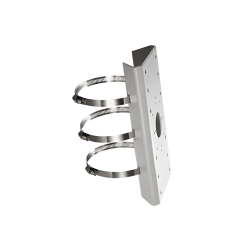Soporte para poste de cámaras compactas - Acero - Rango de diámetro 67~127 mm