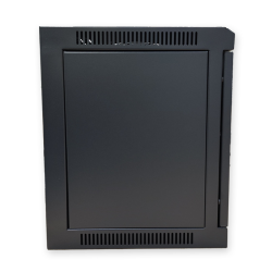 Rack de 10" 6U, F300 / AN500 / AL600mm, carga 10kg, vacío. Montado.