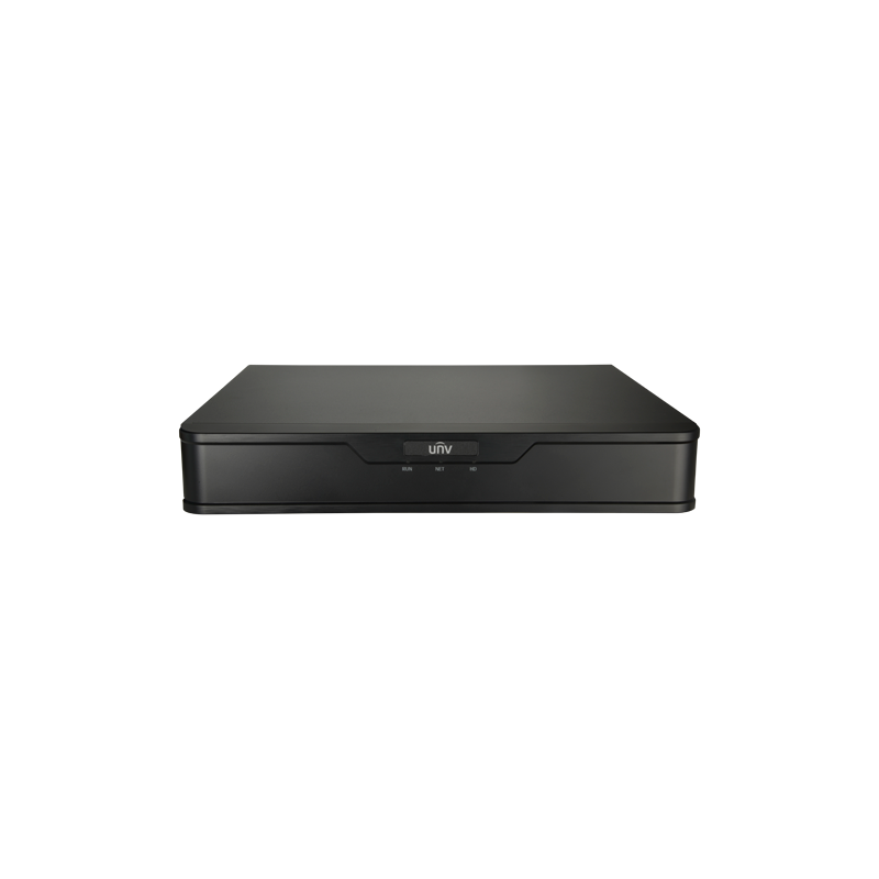 NVR 8ch IP PoE hasta 8Mpx, 64Mbps, UltraH.265, 1 HDD