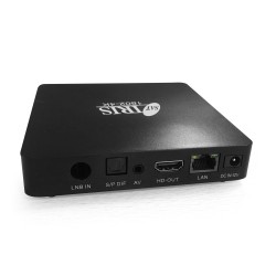 Receptor Android SAT (S2), 4K UHD, H.265, 1 Lector tarjetas, Wifi integrado, IR