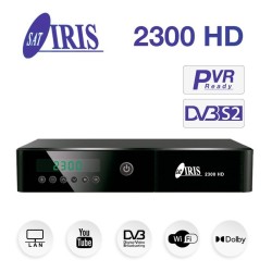 Receptor SAT (S2), FULL HD, H.265, Wifi integrado