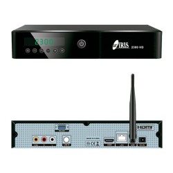 Receptor SAT (S2), FULL HD, H.265, Wifi integrado