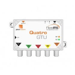 Conversor de Fibra Óptica a 4 polaridades, MDEU4. MKIII. Global Invacom
