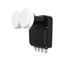 Lnb Quad (4 Receptores), Monoblock 4,3 (Astra 19.2 - Astra 23,5), 55dB, 0,2dB ruido