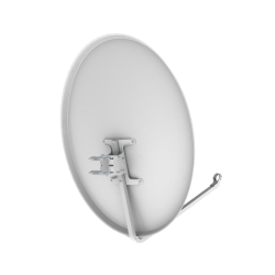 Antena parabólica de 100x90,5cms, 40,6dB, acero galvanizado, Embalaje individual