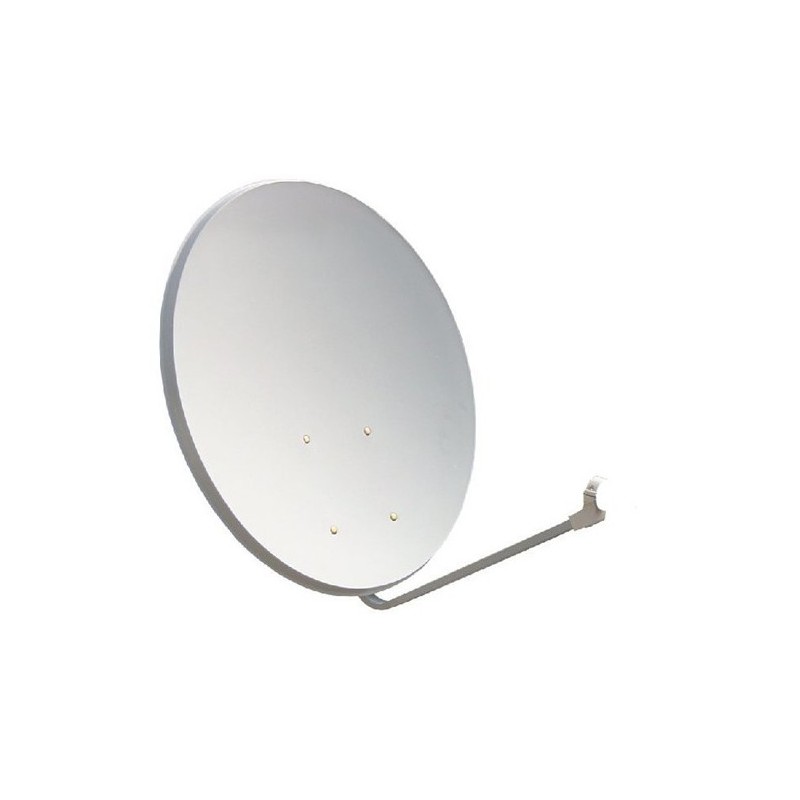 Antena parabólica de 120x100cms, G 42,2dB, acero, Embalaje individual