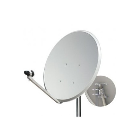 Antena parabólica de 86x80cm, 39,5dB, acero galvanizado. Pack de 2 unidades