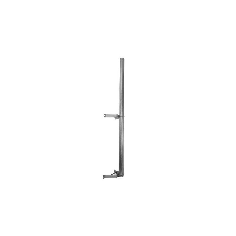 Soporte pared en L (antenas hasta 120cms), Diámetro 60mm, longitud del brazo 1500mm