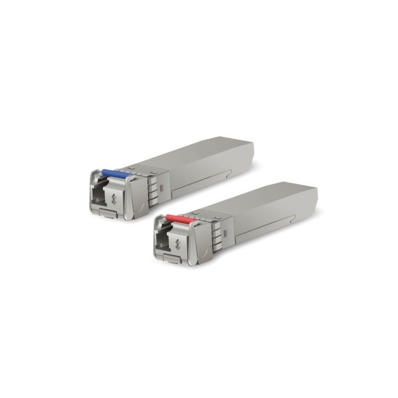 Pack de 2 módulos SFP Monomodo, 10G, 10Km, 1 sola fibra