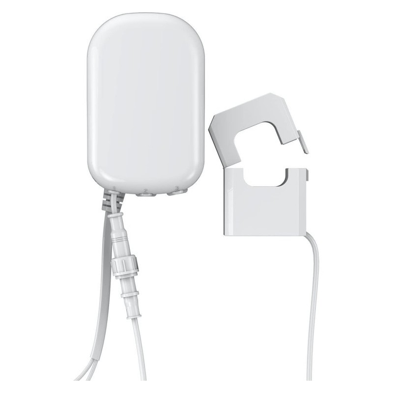 Medidor de consumo eléctrico ZWare con una pinza amperimétrica hasta 100A. Fíbaro. Home Energy Meter Gen5