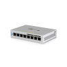 UnifiSwitch gestionable con 8 puertos Gb (x4 POE 60W).