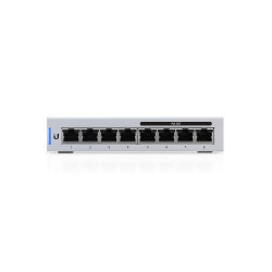 UnifiSwitch gestionable con 8 puertos Gb (x4 POE 60W).
