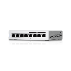 UnifiSwitch gestionable con 8 puertos Gb (x4 POE 60W).