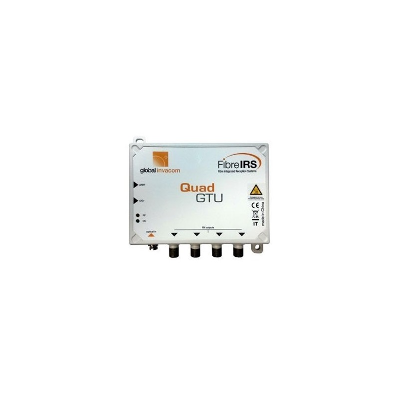 Conversor de Fibra Óptica a RF QUAD. MKIII. Global Invacom