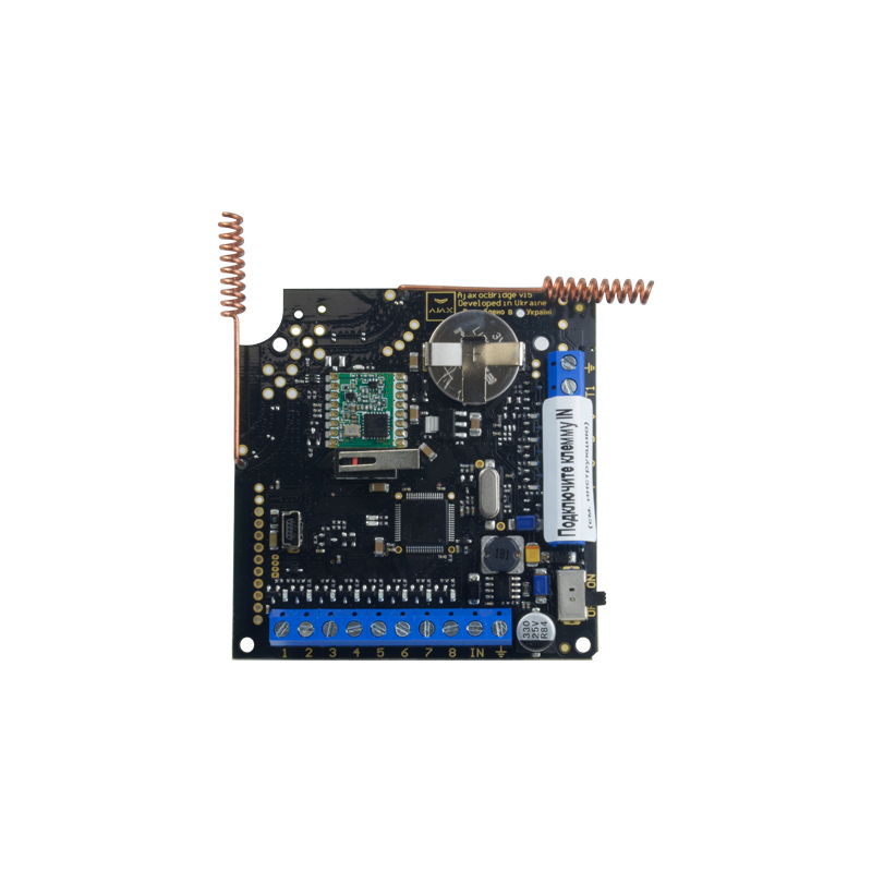 Módulo integración con sistemas cableados. Ajax
