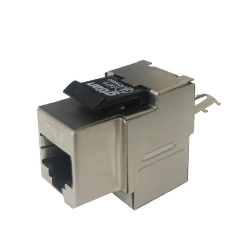 Keystone CAT6 FTP, Hembra 90, con protector contra polvo