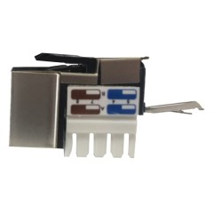 Keystone CAT6 FTP, Hembra 90, con protector contra polvo