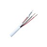 Cable coaxial combi RG-59+2 alimentación, 9mm. Bobina de 100 metros