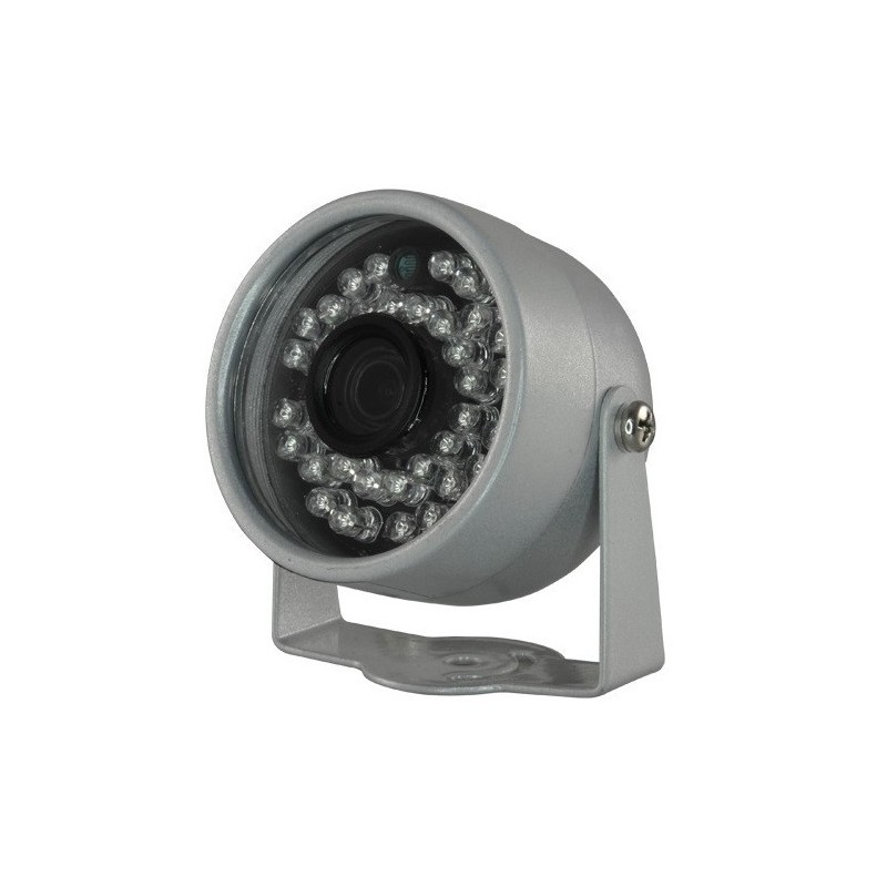 Minicámara 4 en 1. 720p, 3.6mm, IR 15mts, IP66, gris