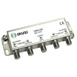 Mezclador 3 entradas: 2 de SAT + 1 de TDT / 2 Salidas: TDT + SAT 1 / TDT + SAT 2. Con paso de corriente