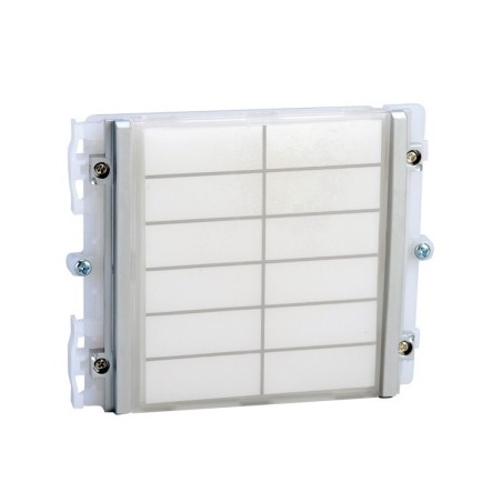 Modulo iluminado para diferentes señalizaciones para placa modelo Ikall