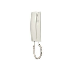 Portero electrónico para una vivienda unifamiliar. Se caracteriza por la utilización de 4+n hilos. TEGUI 375011