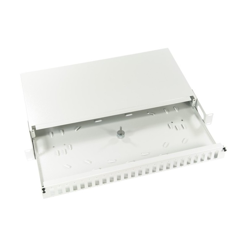 Patch panel F.O. de 48 fibras. Blanco