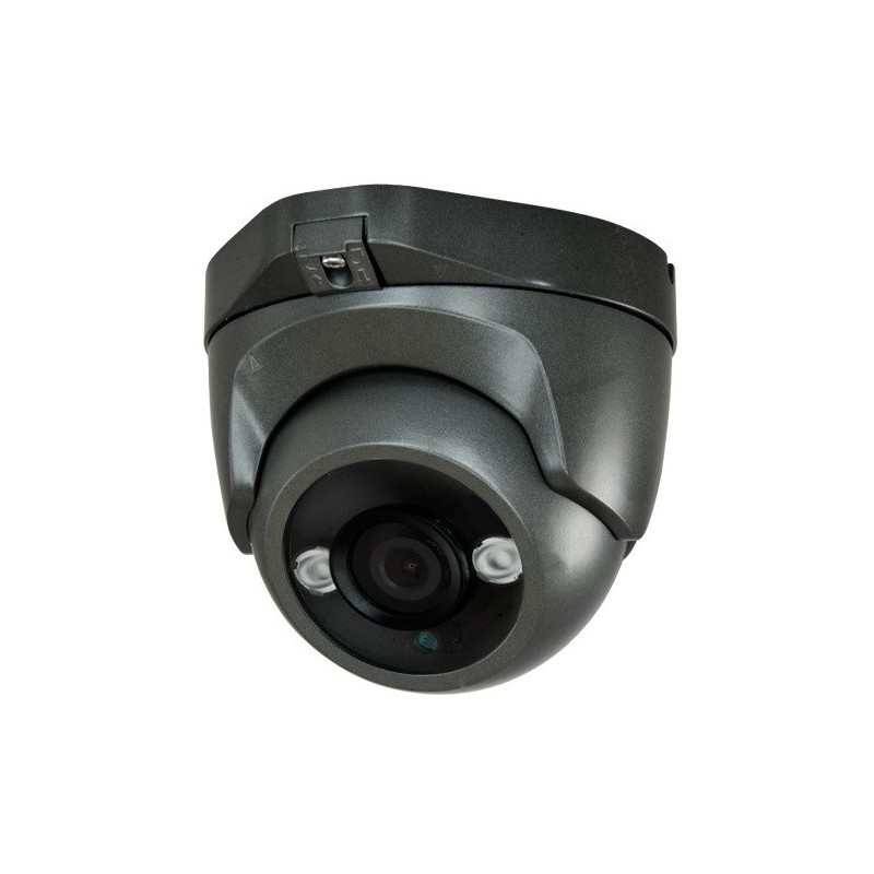 Cámara domo 4 en 1, 5Mpx, 3.6mm, IR 30mts. IP66, negra