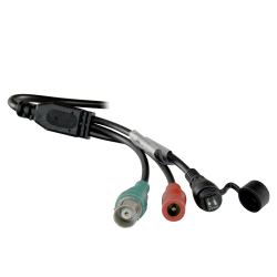 Cámara domo 4 en 1, 5Mpx, 3.6mm, IR 30mts. IP66, negra