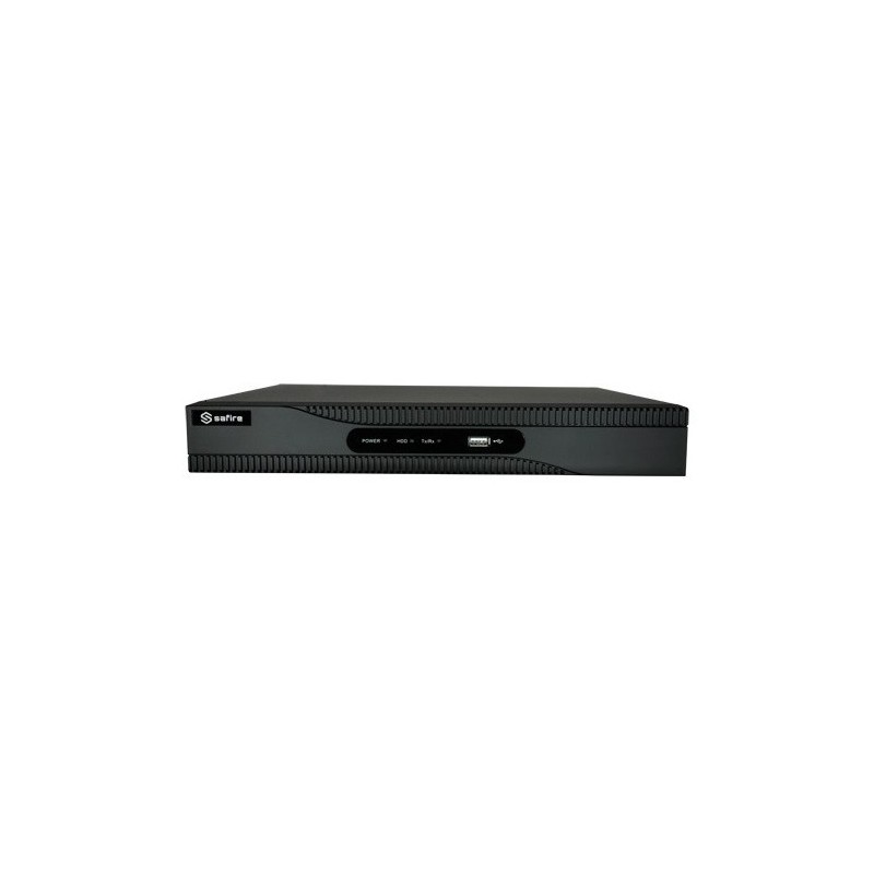 DVR 5 n1 de 4ch 4Mpx-n + 1 IP hasta 4Mpx. H.265+, PTZ, PoC, alarmas, 1 HDD