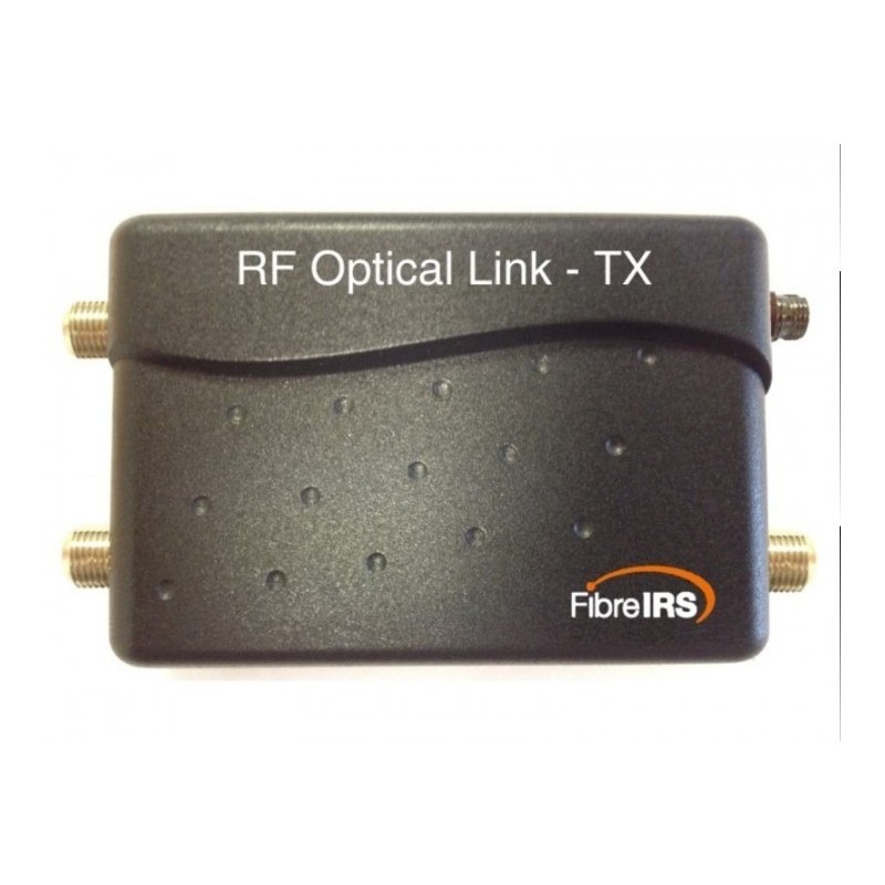 Enlace óptico RF+FI. Transmisor (TX)