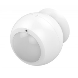 Sensor de movimiento para exterior con soporte magnético y visera de lente IR