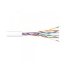 Cable CAT 5e UTP, aluminio cobreado, CPR-ECA, interior, color blanco. 305mts.