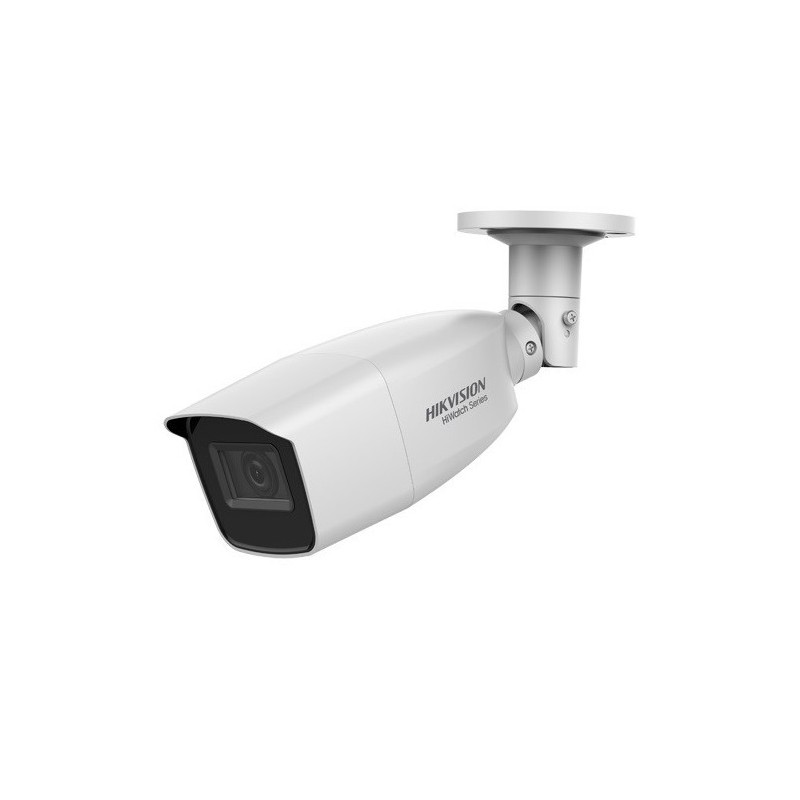 Cámara bullet 4 en 1, 1080p, 2.7-13.5mm, IR 70mts. IP66, blanca
