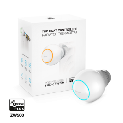 Termostato Z-Wave para regular válvula de radiador de calor.