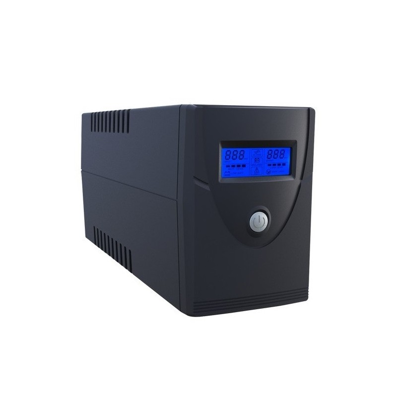SAI OFF-LINE 600VA / 360W, Entrada 220-240 Vac, x2 Shcuko, x2 RJ11