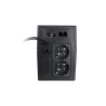SAI OFF-LINE 600VA / 360W, Entrada 220-240 Vac, x2 Shcuko, x2 RJ11