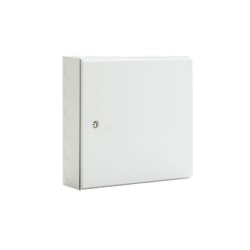 Registro secundario ICT2, IP55/IK08, 450x450x150mm, fondo madera, puerta con bisagras y llave