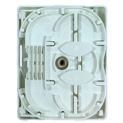 Roseta superficie F.O con cassette interno y capacidad 2 puertos SC