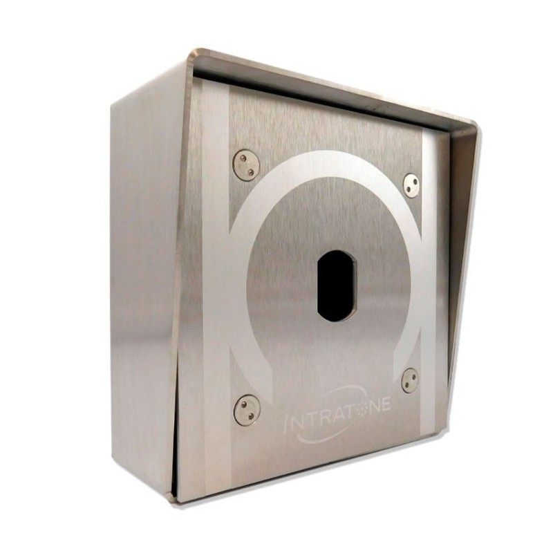Caja de superficie para lector de proximidad redondo Intratone (parte delantera incluida)