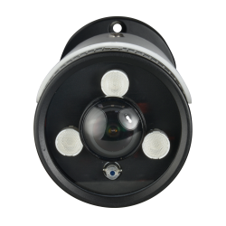 Cámara bullet 4 en 1, 1080p, 1.8mm, IR 30mts. IP66, blanca. Gran angular 180