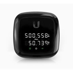 ONT LOCO (SIN POE). x1 GPON / x1 Gb Ethernet, Pantalla Digital LED con adaptador de corriente Micro-USB