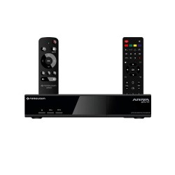 Receptor SAT Twin Tuner, Android 8.0/Linux Debian/Enigma2, 4K UHD, H.265, Wifi integrado